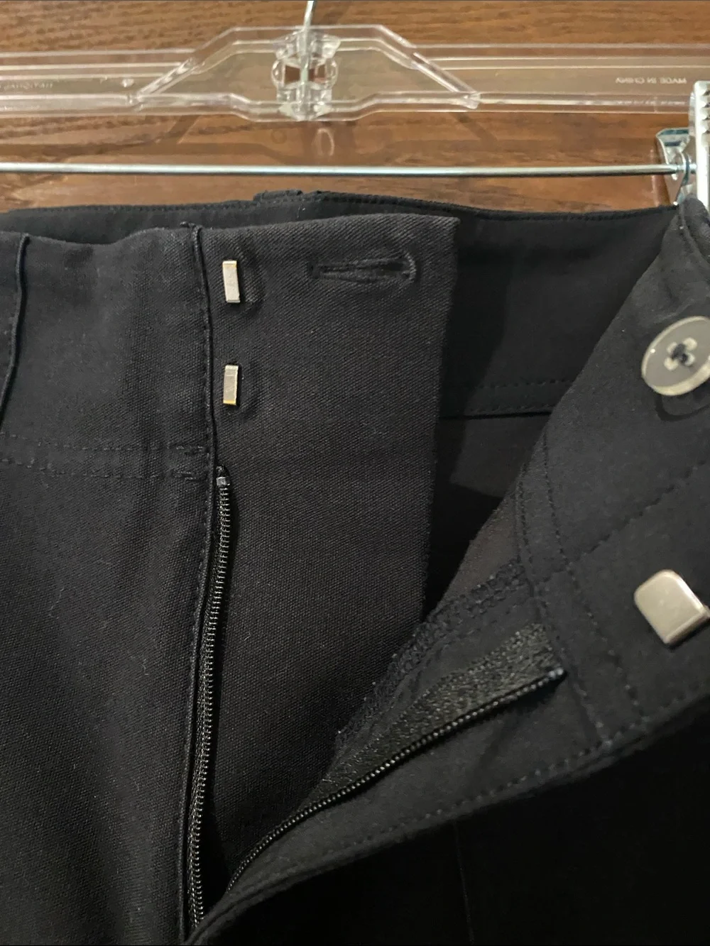 Athleta Black High-Rise Workwear Chinos
